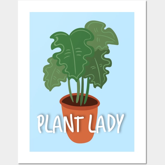 Plant Lady Wall Art by Kraina